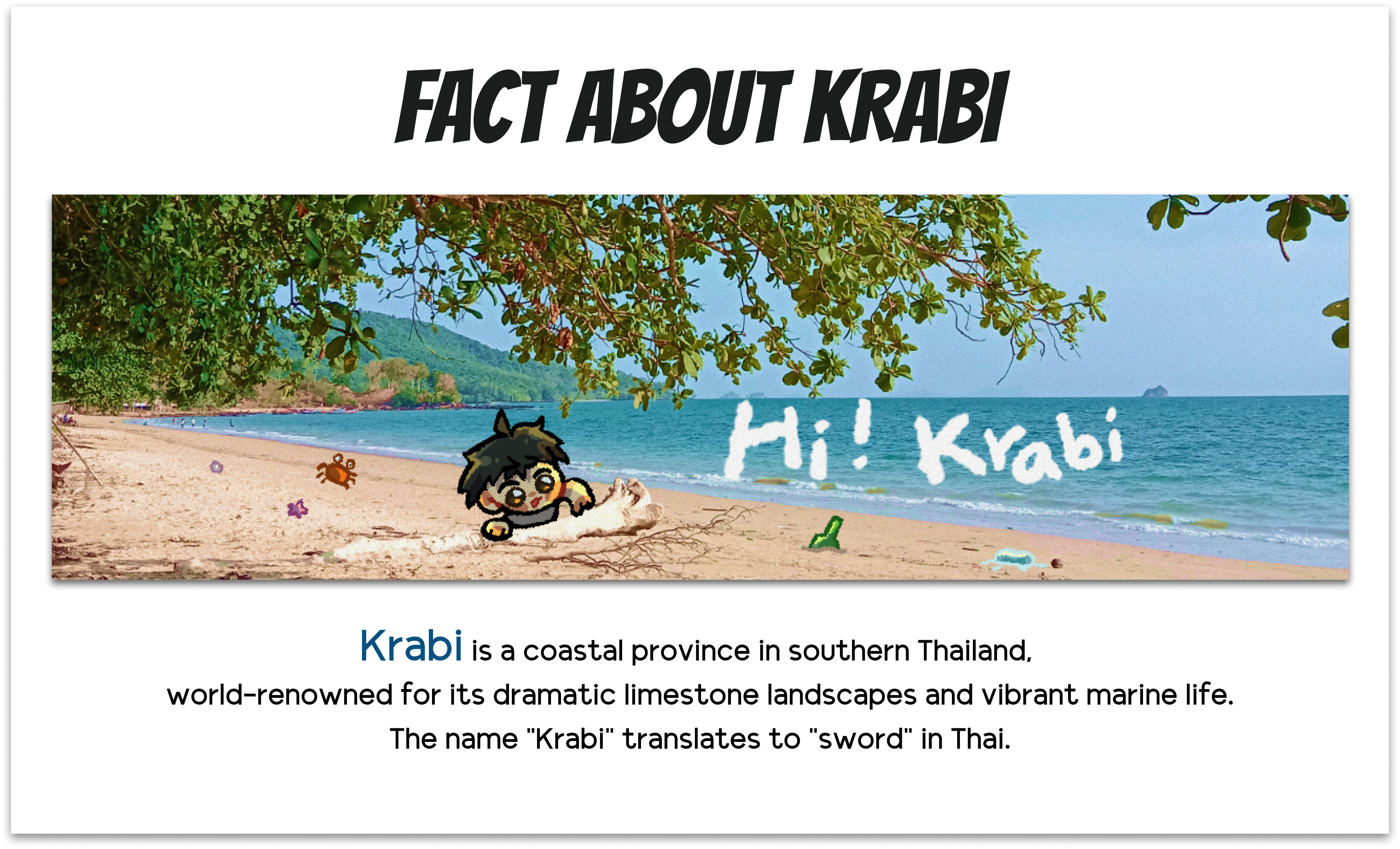 Fact about Krabi